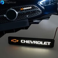 (Ft) Miếng Dán Xe Hơi Phía Trước Hood Lưới Tản Nhiệt Biểu Tượng Huy Hiệu Đèn LED Trang Trí Đèn Cho Xe Chevrolet Cruze Captiva Lacetti Aveo Niva Trax
