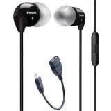 Tai nghe nhét tai có micro Philips SHE3595 (BK/WT/PK)
