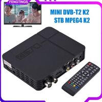 Fts Di Động DVB-T2 STB MPEG4 K2 Hộp Truyền Hình Kỹ Thuật Số Độ Rõ Cao Set-Top Bộ Thu Chỉnh Bộ Thu