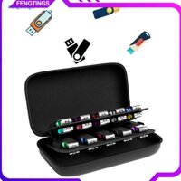 Fts USB Flash Drive Túi Sắp Xếp Lưu Trữ Dung Tích Lớn Chống Sốc Chống Va Đập Bỏ Túi Kích Thước Ổ Đĩa Flash Tổ Chức Có Dây Kéo