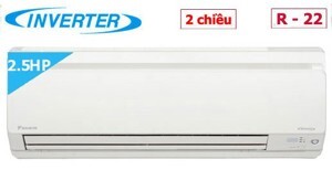 Điều hòa Daikin Inverter 21000 BTU 2 chiều FTXD60HVMV/RXD60HVMV gas R-22