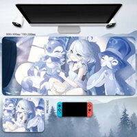 Fu Ningna Mouse Pad Oversized Original God Gaming Electronic Sports Keyboard Pad Water God Fu Carlos Computer Desk Pad cbqU