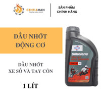 FUCHS SILKOLENE PRO 4 10W40 - DẦU NHỚT XE SỐ, XE TAY CÔN, XE TAY GA 100% TỔNG HỢP ESTER DUNG TÍCH 1L