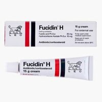 Fucidin H Cream LEO điều trị viêm da cơ địa, mẩn đỏ, chàm sữa, dị ứng da, côn trùng cắn (15g)