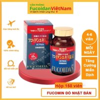 Fucoidan đỏ Nhật Bản - Hỗ trợ tăng sức đề kháng, tăng cường miễn dịch. Hộp 150 viên