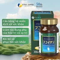 Fucoidan nhật bản Viên uống cân bằng hệ miễn dịch FINE JAPAN lọ 198 viên