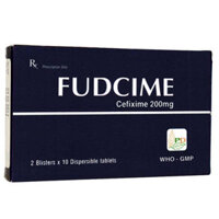 Fudcime 200mg, điều trị viêm tai giữa cấp tính, đường hô hấp