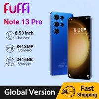 FUFFI Note 13 Pro Android Điện Thoại Thông Minh 6.53 Inch 16Gb ROM 2Gb RAM 4000Mah Google App Store Điện Thoại PH