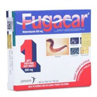 Fugacar (Mebendazole 500mg) hộp 1 viên