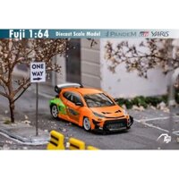 Fuji 1/64 Toyota GR Yaris Mô Hình Xe Mô Phỏng Quy Mô Nhỏ Hợp Kim Xe Ô Tô Mô Hình Trẻ Em Bé Trai Bộ Sưu Tập Đồ Trang Trí Đồ Chơi Xe Ô Tô Quà Tặng#peetyeee