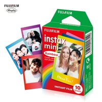 Fujifi-Lm Instax Mini 10 Tờ Đầy Màu Sắc Cầu Vồng Bộ Phim Ảnh Giấy Ảnh Chụp Album Ngay In Hình Cho Fujif-Ilm instax Mini 7 S/8/25/90/9