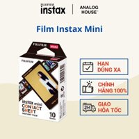 FUJIFILM FILM INSTAX MINI - Viền đen Contact Sheet