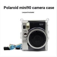Fujifilm Fujifilm instax instax mini90 Túi đựng máy ảnh Pha lê Vỏ bảo vệ trong suốt Vỏ mỏng vừa vặn Túi đựng máy ảnh Dây đeo túi đeo vai