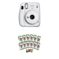 Fujifilm Instax Mini 11 Instant Camera - Ice White + w/120-pack