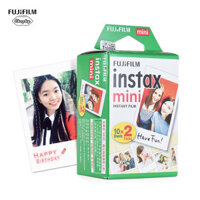 Fujifilm Instax Mini 20 Tờ Giấy Ảnh Phim Trắng Album Ảnh Chụp Nhanh In Tức Thì Cho Fujifilm Instax Mini 7S/8/25/70/90/9/11