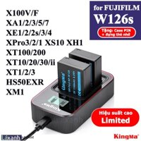 Fujifilm W126s | Pin và sạc máy ảnh Fujifilm XM5 XM1 XT50 XT1 XT2 XT3 XT30 XT20 XT10 XPro1 2 XH1 Fujifilm np w126 w126s