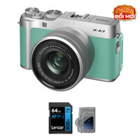 Fujifilm X-A7 - Likenew (Kèm Kit Lens 15-45mm, Mint Green)
