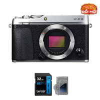 Fujifilm X-E3 - Likenew (Body Only, Silver)