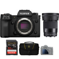 Fujifilm X-H2 + Sigma 30mm f/1.4 (Chính hãng)