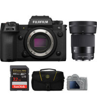 Fujifilm X-H2S + Sigma 30mm f/1.4 (Chính hãng)
