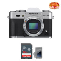 Fujifilm X-T10 - Likenew (Body Only, Silver)