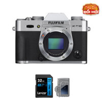 Fujifilm X-T10 - Likenew (Body Only, Silver)