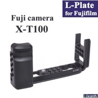 Fujifilm X-T100 | L-plate giá đỡ khung bảo vệ handcase hand grip Lplate L bracket Fujifilm XT100 T100