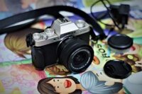 Fujifilm X-T100 len kit 15-45mm Quay phim 4K như mới