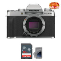 Fujifilm X-T200 - Likenew (Body Only, Silver)