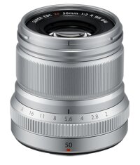 FUJINON XF50mm F2 R WR Silver