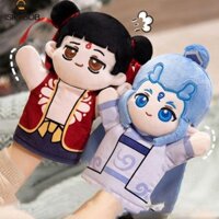 Fujiou Nezha 2 Con rối ngón tay, Mô phỏng Đồ chơi động vật sang trọng Nezha mềm mại, Phim hoạt hình kể chuyện dễ thương Hoạt hình Trung Quốc Nezha 2 Con rối tay Trẻ em Cô gái