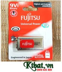 Fujitsu 6LF22, MN1604B; Pin 9v Alkaline Fujitsu 6LF22, MN1604B chính hãng /X.xứ NHẬT (Loại Vỉ 1viên)