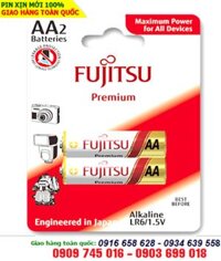 Fujitsu LR6 Premium; Pin Fujitsu Premium LR6 Alkaline 1.5v _Made in Indonesia _Vỉ 2viên