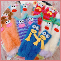 Fulaide 1 Nữ Mùa Đông Tất Trang Trí Hoạt Hình Dày Sang Trọng Co Giãn Chống Trơn Trượt Ấm Áp Mờ Dày Giữa Ống Tất Sàn Tất Ngủ