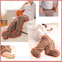 Fulaide Nữ Mùa Đông Rời Dày Ấm Mềm Dài Tất Đùi Vớ Cao Cấp Homewear