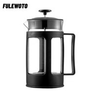 FULEWOTO French Presses Home Supply 600ml Thân kính rắn PC Tay cầm 300ml