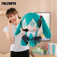 FULEWOTO Hatsune Miku Doll, Phiên bản Q Anime Plush Doll, Kawaii Nhập Vai Fufu Series Đồ Chơi Nhồi Bông Mềm Quà Sinh Nhật