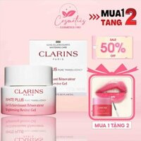 [Full 50ML] Mặt Nạ Ngủ Đêm Trắng Da CLARINS WHITE PLUS Brightening Revive Night Mask-Gel Chính Hãng