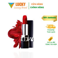 Full 6 Màu Son Dior Rouge Velvet Matte,Các màu:888,720,860,999 ,Full Box Túi + Hộp,Chất son mịn LUCKY