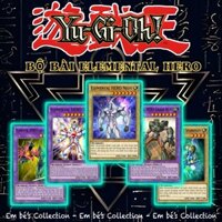 Full bộ 54 Card. Elemental Hero. Yugioh Card Việt - Anh