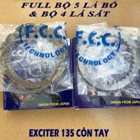 Full bộ bố nồi và lá sắt cho Exciter 135 Côn tay - FCC JAPAN