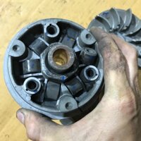 Full bộ côn nồi trước, hàng cũ zin tháo xe  Kymco  People 125