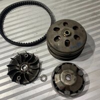 full bộ côn trước + sau +côn cả dây cô loa chính hãng của attila 125 hàng zin tháo xe