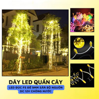 Full Bộ Dây Led Trang Trí, Dây Led Quấn Cây, Led Đúc F5 12V Trang Trí Cây, Khu Đô Thị, Quán Cafe, Homestay, Resort...