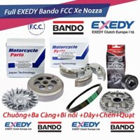 Full Bộ Nồi Trước Và Sau Yamaha Nozza/Cuxi (Exedy Nhật Bản)