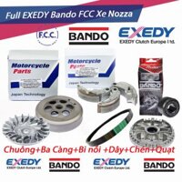 Full Bộ Nồi Trước Và Sau Yamaha Nozza/Cuxi (Exedy Nhật Bản)
