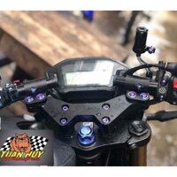 Full bộ ốc 10 con titanium Gr5 cho ghi đông Composimo Msx