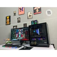 FULL BỘ PC CHƠI MƯỢT GAME LOL CF PUBG MOBILE... LÀM VIỆC