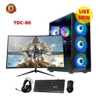 FULL bộ PC GAMING TDC-B8 chiến ALL GAME Cấu hình khủng. TẶNG KÈM COMBO BÀN PHÍM CHUỘT - TAI NGHE - DÂY MẠNG
