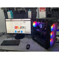 FULL BỘ PC RYZEN 5 GEAR LED RGB CHIẾN MƯỢT CÁC GAME: LMHT, FIFA04, PUBG, GTA5, CS-GO,...